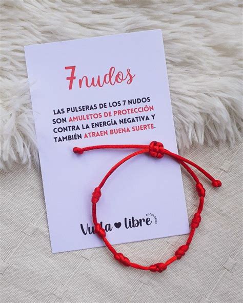 pulsera roja de los 7 nudos|Qué significa la pulsera roja de 7 nudos y por qué。